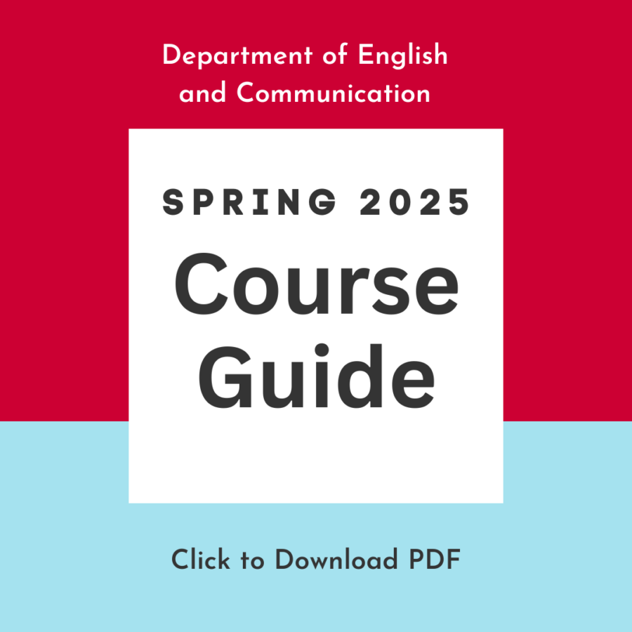 Click to download the Spring 2025 Course Guide.